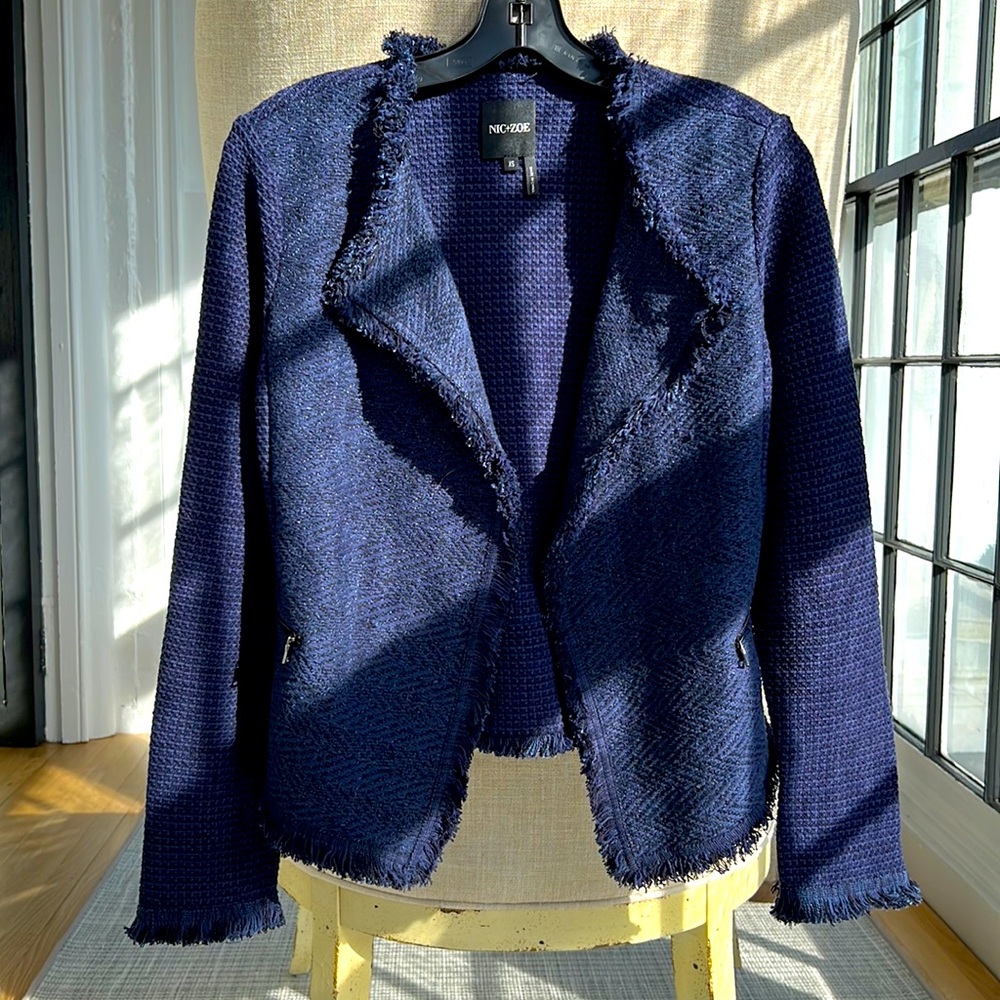 Blue blazer never worn